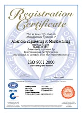 ISO Certificate